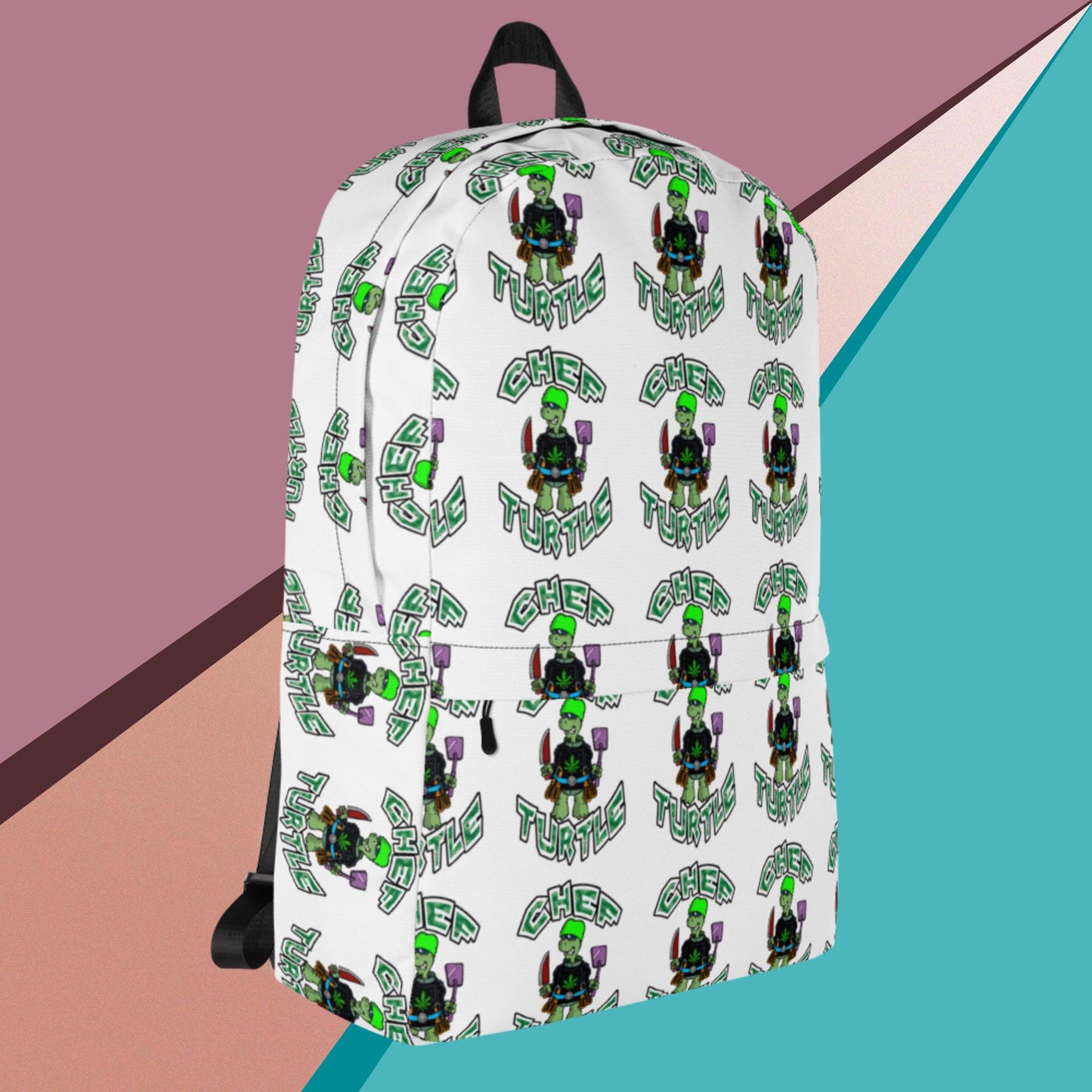 Chef Turtle Logo Mini Backpack