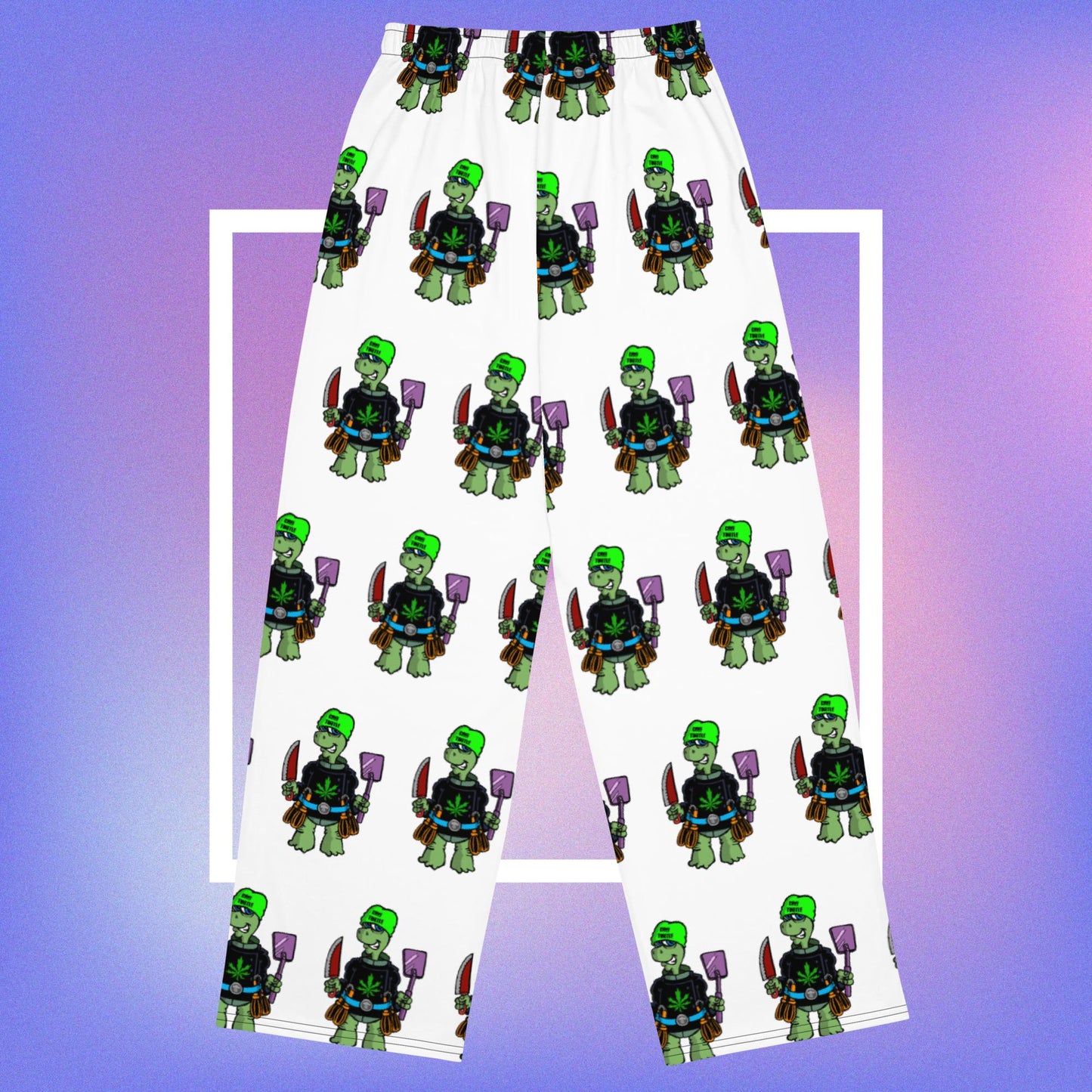 Chef Turtle Logo Pajama Pants