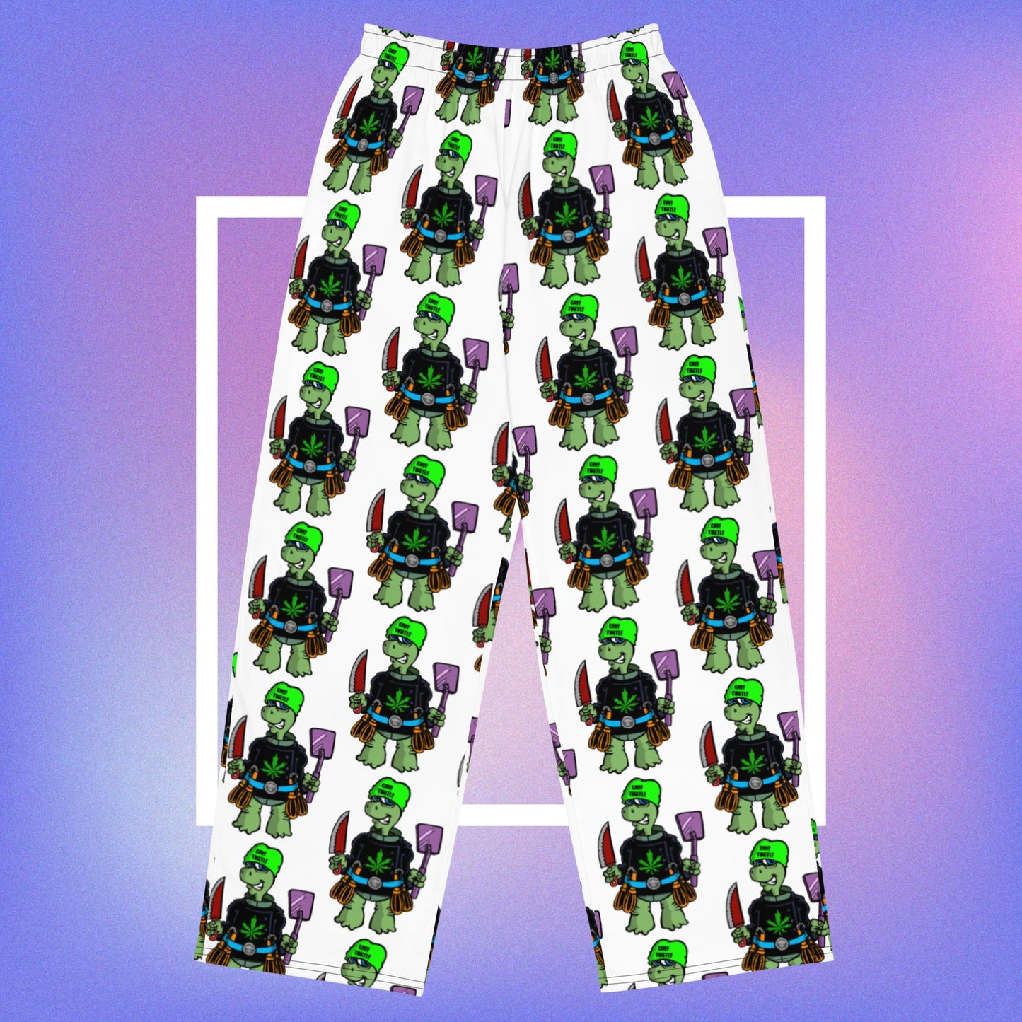 Chef Turtle Logo Pajama Pants