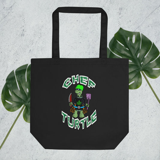 Chef Turtle Logo Eco Tote Bag