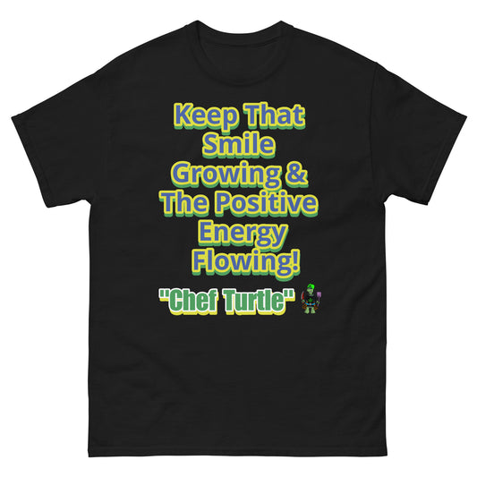 Chef Turtle Positive Quote Men's classic tee