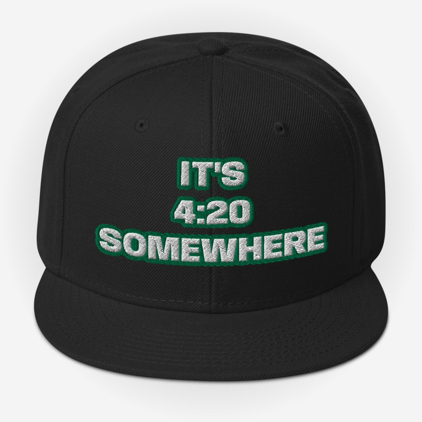 IT'S 4:20 SOMEWHERE Snapback Hat