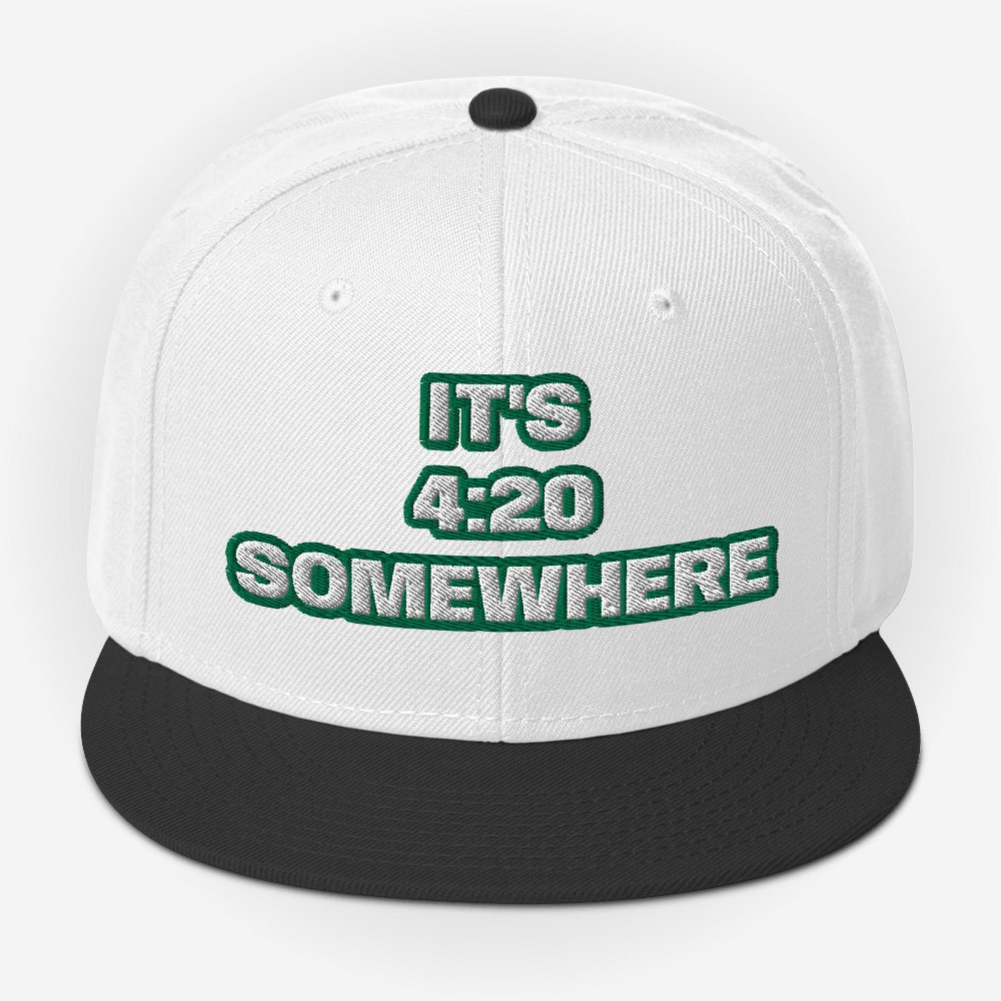 IT'S 4:20 SOMEWHERE Snapback Hat