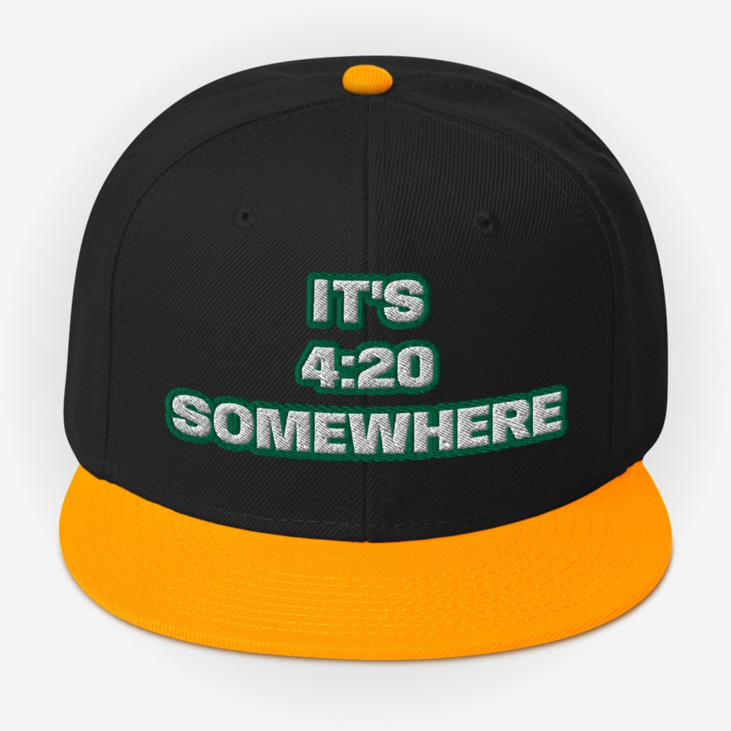 IT'S 4:20 SOMEWHERE Snapback Hat