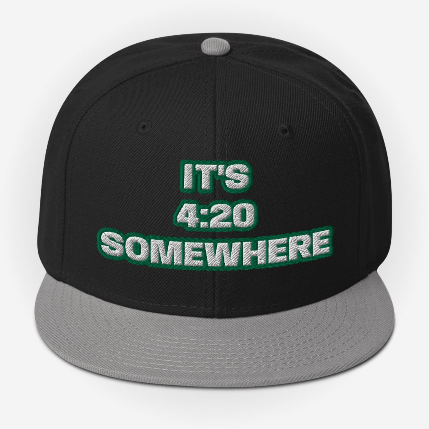 IT'S 4:20 SOMEWHERE Snapback Hat