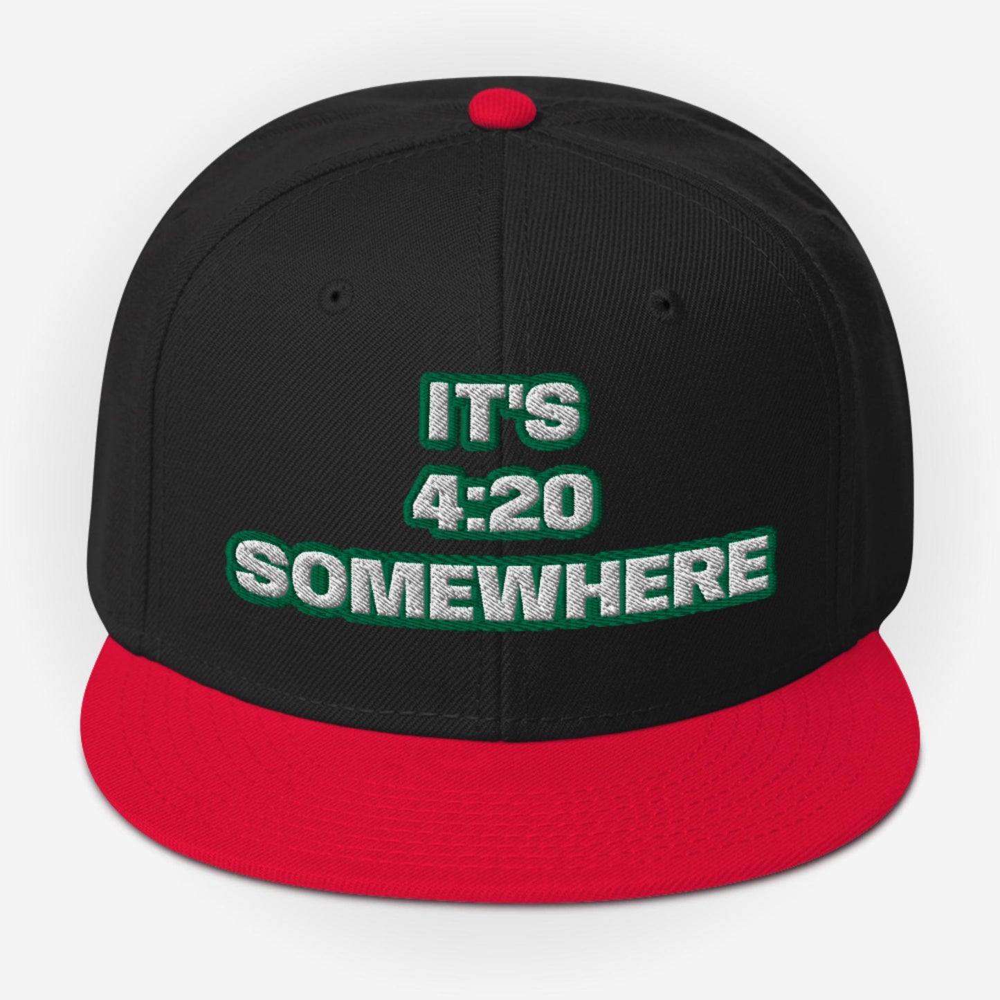 IT'S 4:20 SOMEWHERE Snapback Hat