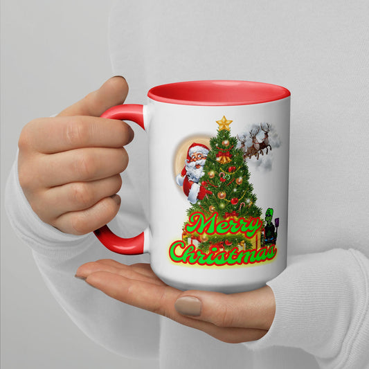 Christmas Mug with Color Inside