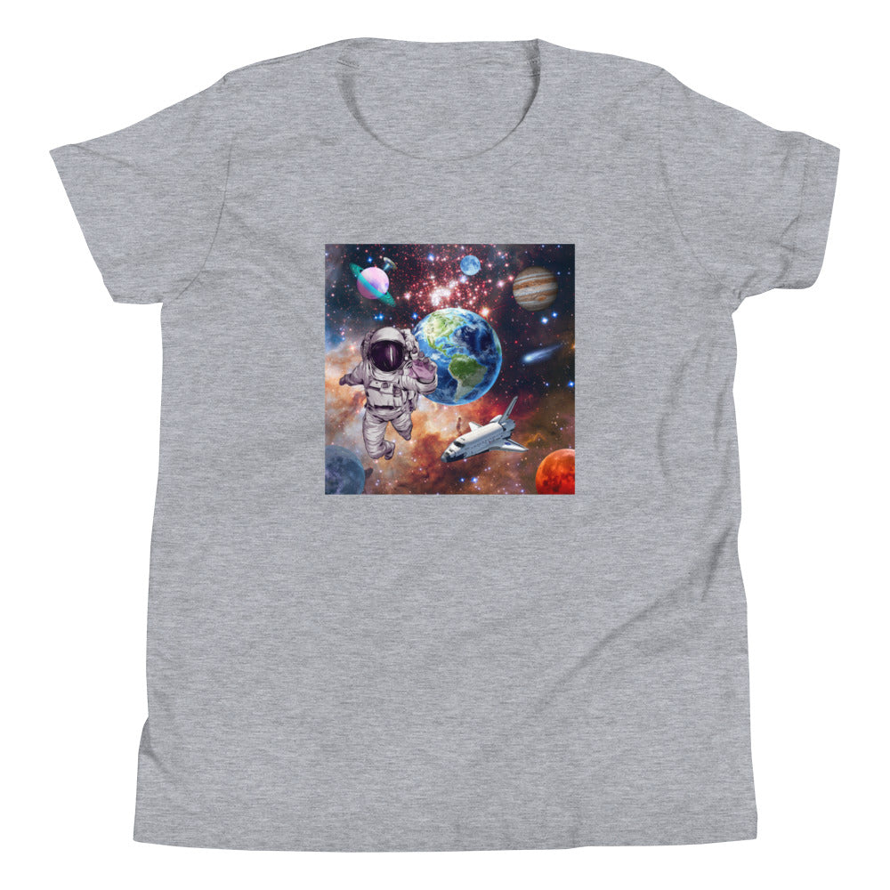 Space Picture Youth Short Sleeve T-Shirt