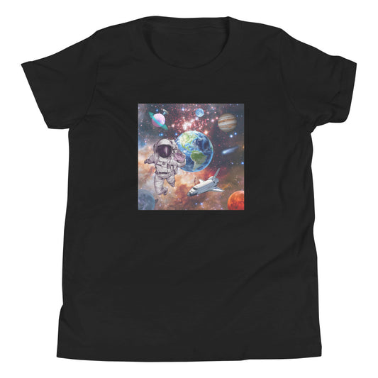 Space Picture Youth Short Sleeve T-Shirt