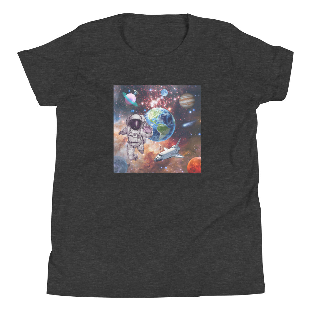 Space Picture Youth Short Sleeve T-Shirt