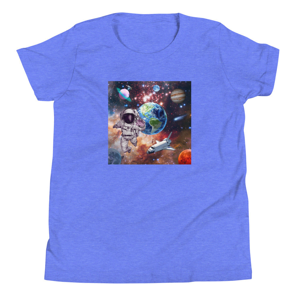 Space Picture Youth Short Sleeve T-Shirt