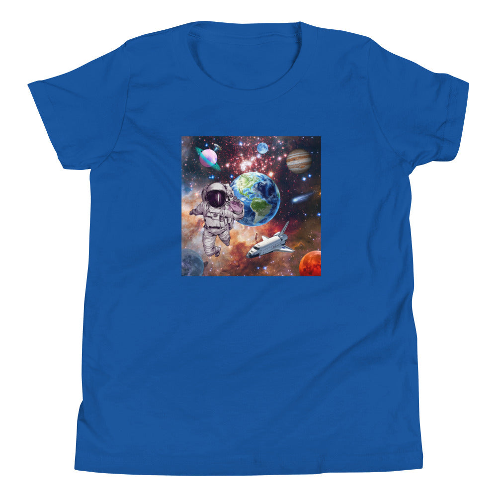 Space Picture Youth Short Sleeve T-Shirt