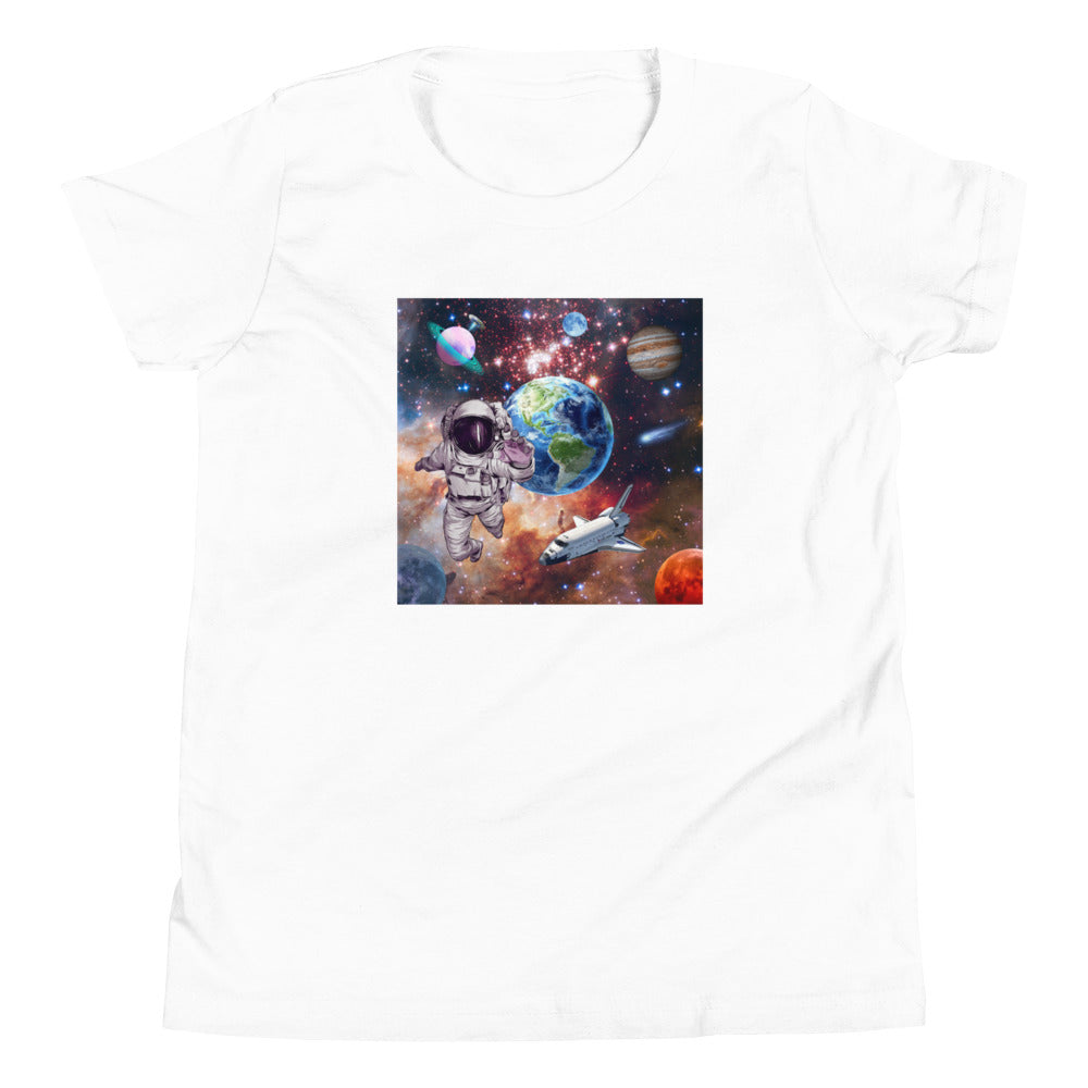 Space Picture Youth Short Sleeve T-Shirt